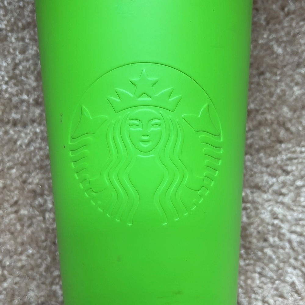 Starbucks Neon Green Tumbler - Picture 2 of 11